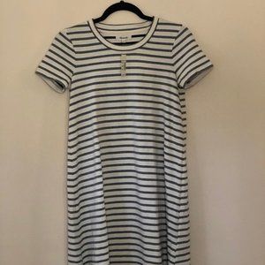 Madewell Stripped T-shirt Dress